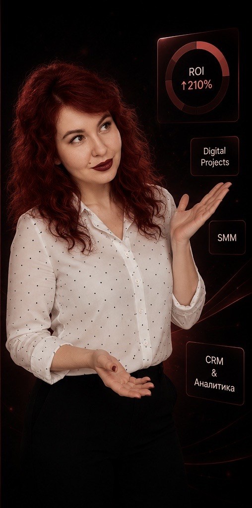 Катерина презентует digital-направления